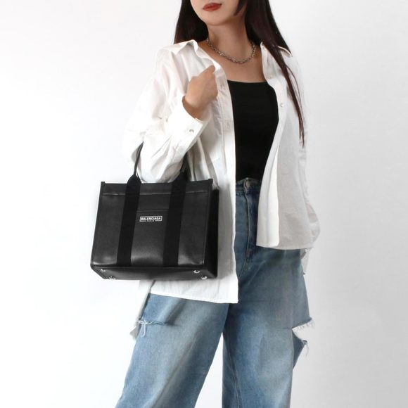 Balenciaga Black Small Bag Tote - Picture 1 of 6